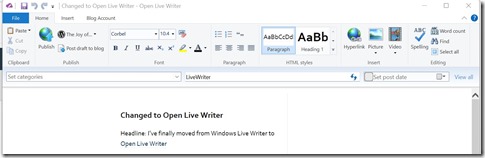 OpenLiveWriter
